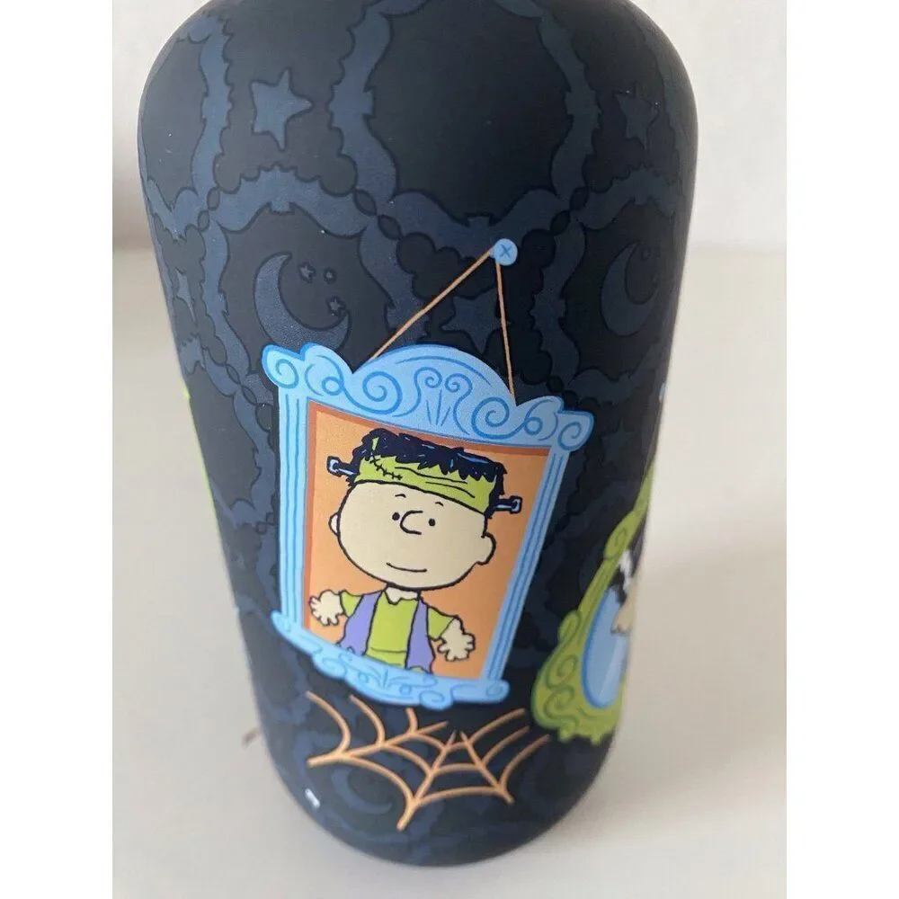 Peanuts Snoopy Charlie Brown Halloween Costumes Black Soap Lotion‎ Dispenser NEW